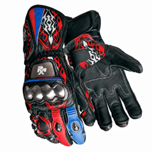 ProMax Carbon Steel Motorcycle Gloves